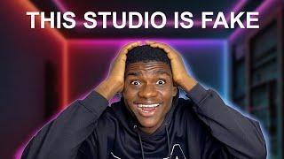 NEW UPDATE  Create a Fake YouTube Studio Background For Absolutely Free | YouTube studio Set-up