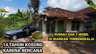 14 TAHUN KOSONG RUMAH NYA KECIL TAPI ADA DUA MOBIL MEWAH TERBENGKALAI