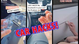 CAR HACKS TIPS TIKTOK COMPILATION