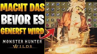 ABSOLUT KRANK - BESTER Dekoration & Artian Waffen Farm Spot in Monster Hunter Wilds