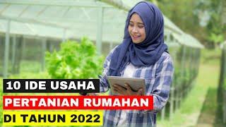 10 Ide Usaha Pertanian Rumahan Modal Kecil yang Menguntungkan Tahun 2022