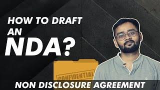 How to draft a NON-DISCLOSURE AGREEMENT [NDA] | Rohit Pradhan