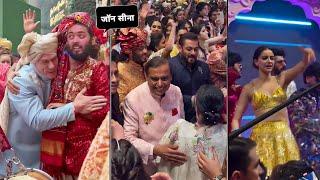 Bollywood Celebrities Craziest Bharati Dance At Anant Ambani Radhika Merchant Wedding Inside Video