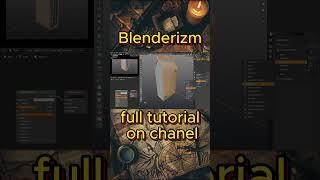 Blender&Photoshop Killer Coffee Product Package image rendering tutorial