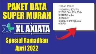 Paket XL Murah | Kode Dial Paket Super Murah XL Spesial Ramadhan April 2022