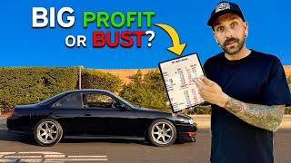 How Much Money I Made Restoring Then Selling A Barn Find Nissan 240sx