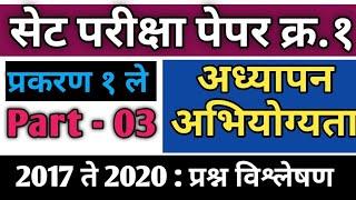 अध्यापन अभियोग्यता | Teaching Aptitude questions | अध्यापन अभियोग्यता प्रश्न | भाग 3