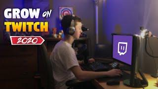 How to GROW on TWITCH in *2020* (Quick Tutorial)