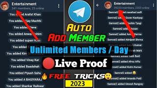 How to add unlimited Telegram members to your own group 2024 [FREE]