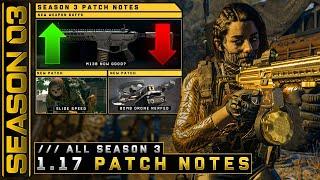 THE BIGGEST PATCH NOTES YET! (Modern Warfare 2 Season 3 Update 1.17)