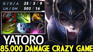 YATORO [Luna] Insane Physical Build 85,000 Damage Crazy Game Dota 2