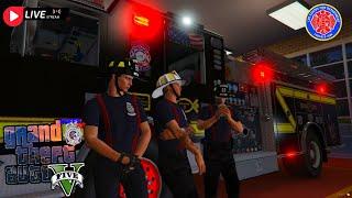 LIVE: GTA 5 FiveM Kuffs Roleplay: San Andreas Fire Department