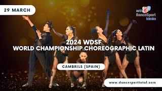 2024 WDSF World Championship Choreographic Latin Cambrils