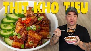 How to Make: My Favorite Vietnamese Dish - Thit Kho Tieu / Black Pepper Braised Pork Belly