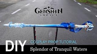 Furina sword Splendor of Tranquil Waters Genshin Impact DIY tutorial