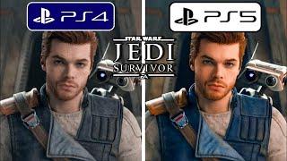 Star Wars Jedi Survivor PS4 vs PS5 Graphics Comparison