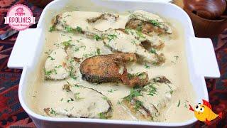 თევზი მაიონეზის სოუსშიFish With Mayonnaise Sauce