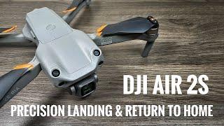 DJI Air 2S Return To Home & Precision Landing Test