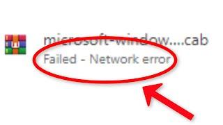 How To Fix Google Chrome Failed - Network Error || Fix Google Chrome Download Error