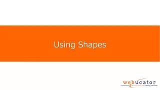 Using Shapes in Microsoft Excel