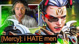 The MOST Toxic and Mean Girl on Overwatch