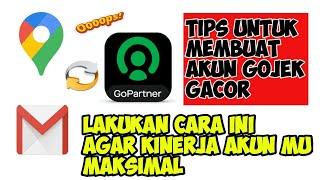 Tips akun gacor dan Cara setting hp gojek biar gacor di go partner apk versi terbaru