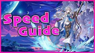 How to Build 180 Speed Bronya | Honkai: Star Rail