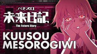 Mirai Nikki OP 1 - Kuusou Mesorogiwi [FL Studio Remake]