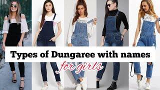 Types of dungarees with names for girls/Different types of dungaree/dungarees for girls