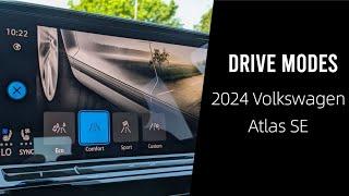 Drive Modes of the 2024 Volkswagen Atlas