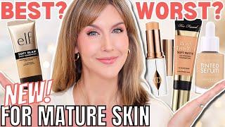 4 Best & Worst NEW Foundations for Mature Skin | Foundation Roundup 2024