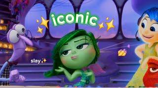 Disgust being an unmatched icon and certified queen in inside out 2 for close to 6 minutes straight