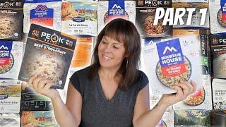 Taste Testing Popular, Store-Bought BACKPACKING MEALS, Part 1