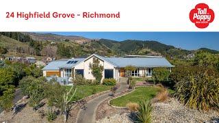 24 Highfield Grove - Richmond ~ Chris Leighton & Tracey Black ~ Tall Poppy Nelson