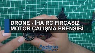 Drone - İHA RC Fırçasız Motor Çalışma Prensibi