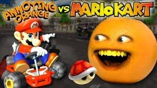 Annoying Orange Vs. Mario Kart