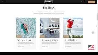 Milenia - Hotel and Resort Website Template        Abner Jon