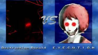 【Mugen】Destruction Donald (new) vs E.X.E.C.U.T.I.O.N