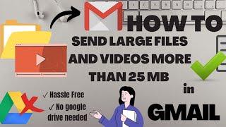 HOW TO SEND LARGE FILES IN GMAIL | NO GOOGLE DRIVE NEEDED | Tagalog Tutorial |