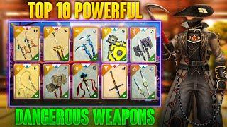 TOP (10 MOST) DANGEROUS WEAPONS In SHADOW FIGHT 3! top 10 weapons in sf3! sf3 best weapons! Antonym