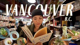 What I ate in Vancouver, B.C.  boat ride, brunch, sushi + Vietnamese food | Vancouver Vlog