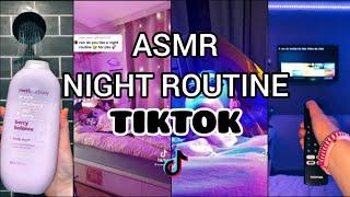 Satisfying  Night Routine ASMR  TIKTOK Compilation • Aesthetic, School..