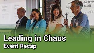 Leading In Chaos Event Recap - Blackink IT