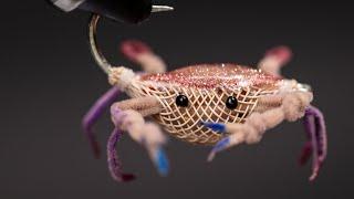 Alphlexo Pass Crab: Fly Tying ASMR