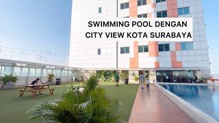 Fairfield by Marriott Surabaya | Swimming Pool dengan City View Kota Surabaya