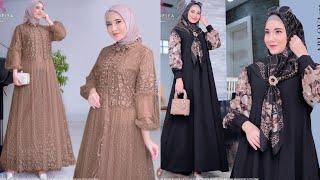 SPESIAL GAMIS LEBARAN IDUL FITRI 2024 | Baju Gamis Terbaru 2023 2024