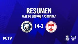 Resumen: San Isidro 14-3 Barbareña / Torneo de Copa Futsal