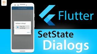 Flutter Tutorial - How To Call SetState In Pop-up Alert Dialog | Stateful Builder