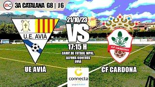  #ESPORTCENTRAL | 3a Cat G8 J6 | UE AVIÀ vs  CF CARDONA |  EN DIRECTE!