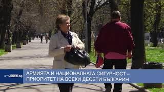 Армията и националната сигурност – приоритет на всеки десети българин